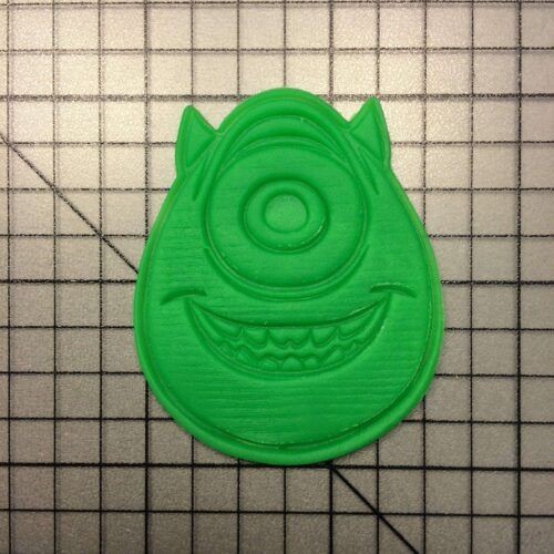 Monsters Inc 100 Cookie Cutter and Stamp embossed 2