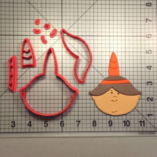 Native American Girl 101 Cookie Cutter Set