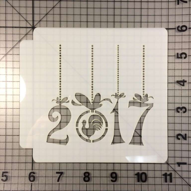 New Years 2017 Stencil 101