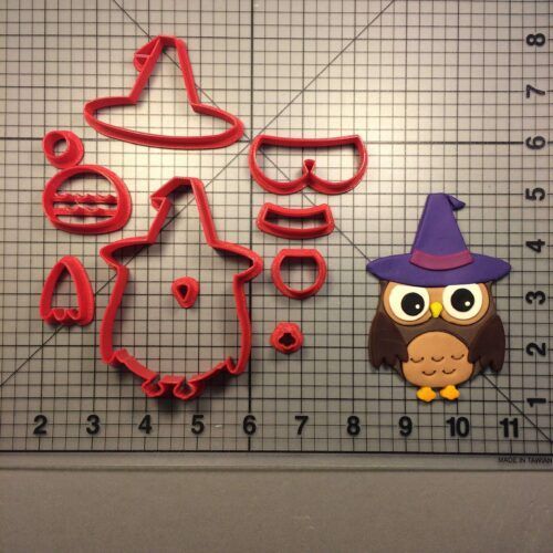Owl Witch Cookie Cutter Set