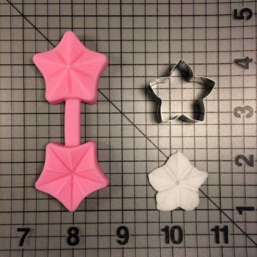 Petunia 514 Cutter and Silicone Mold Set (1)