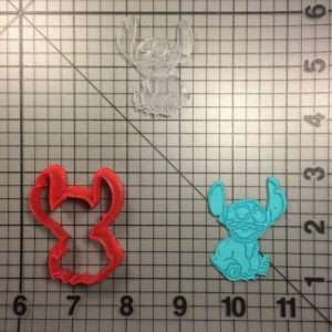 Stitch 100 Cookie Cutter and Stamp (embossed 1)