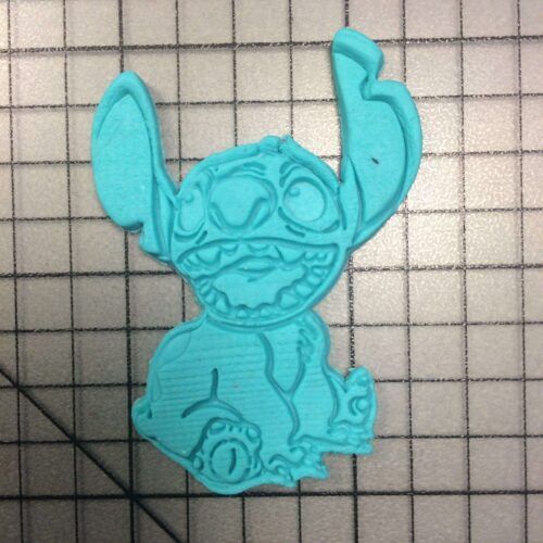 Stitch 100 Cookie Cutter and Stamp (embossed 2)