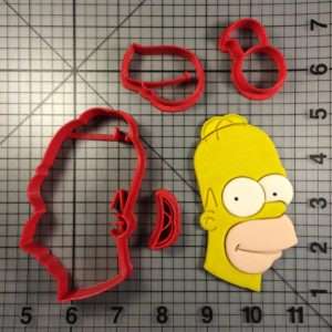 The Simpsons- Homer Simpson 100 Cookie Cutter Set