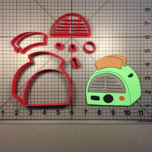 Toaster 100 Cookie Cutter Set