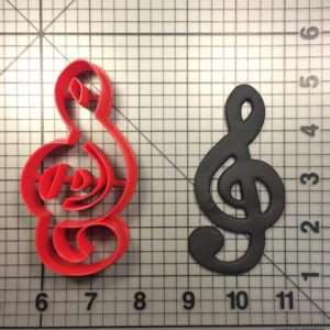 Treble Clef 101 Cookie Cutter