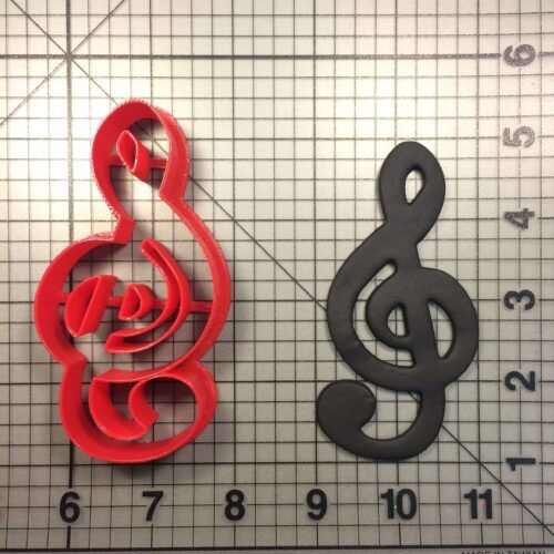 Treble Clef 101 Cookie Cutter
