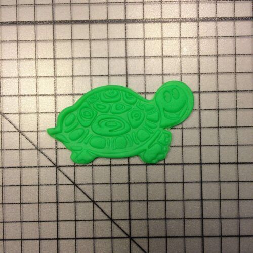 Turtle 100 Cookie Cutter and Stamp (embossed 2)