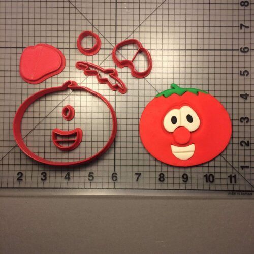 Veggie Tales- Bob Tomato Cookie Cutter Set