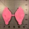 Veiners for Orchid Throat Tulip 137 Cutter and Silicone Mold Set