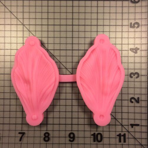 Veiners for Orchid Throat Tulip 137 Cutter and Silicone Mold Set (2)