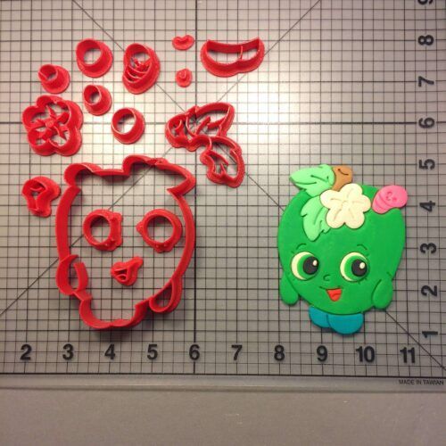 Apple Blossom 101 Shopkins Cookie Cutter Set