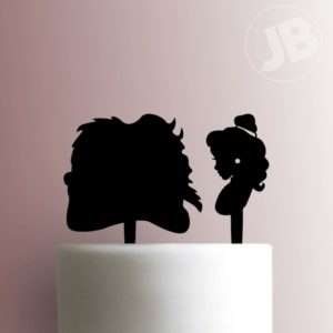 Beauty and the Beast - Beast and Belle 225-B407 Cake Topper