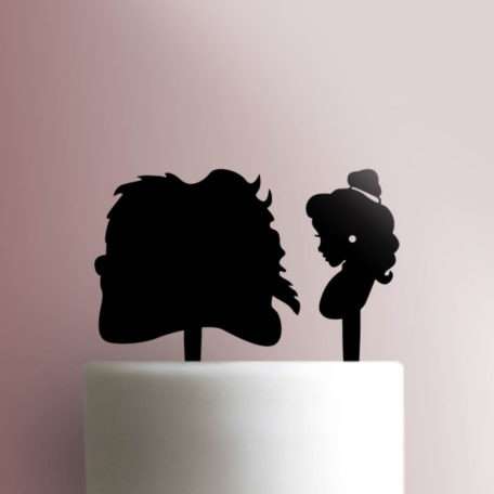 Beauty and the Beast - Beast and Belle 225-B407 Cake Topper