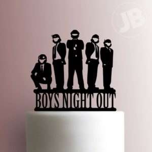 Boys Night Out Cake Topper 100