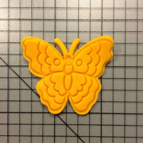 Butterfly 100 Cookie Cutter and Stamp (embossed 2)