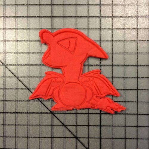 Charizard 100 Cookie Cutter and Stamp (embossed 2)