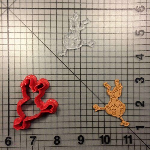 Chimchar 100 Cookie Cutter and Stamp (embossed 1)