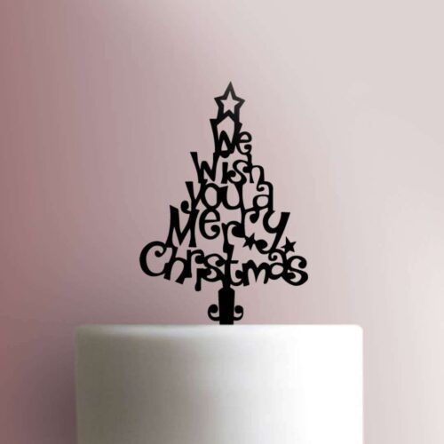 Christmas Tree Cake Topper 100