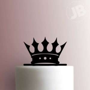 Crown 225-B420 Cake Topper