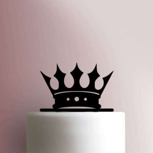 Crown 225-B420 Cake Topper