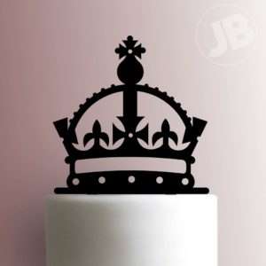 Crown 225-B422 Cake Topper