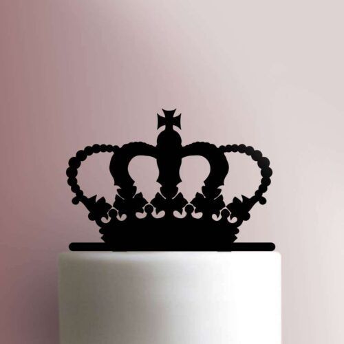 Crown 225-B423 Cake Topper