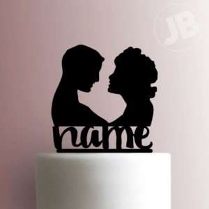 Custom Couple Name 225-B432 Cake Topper