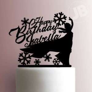 Custom Frozen Happy Birthday Cake Topper 101