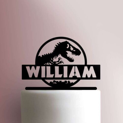 Custom Jurassic Park Cake Topper 100
