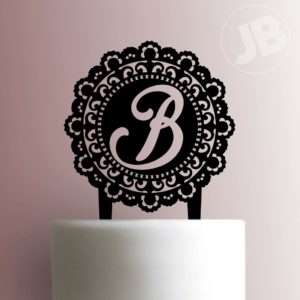 Custom Letter Cake Topper 102