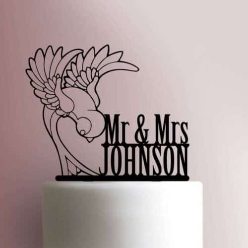 Custom Mr. and Mrs. Cake Topper 101