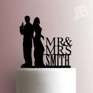 Custom Mr. and Mrs. Cake Topper 102