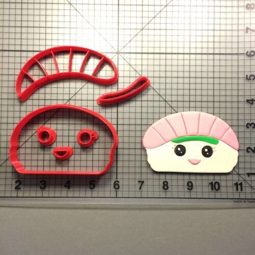 Cute Sushi 101 Cookie Cutter Set