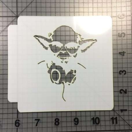 Star Wars - DJ Yoda 783-B344 Stencil