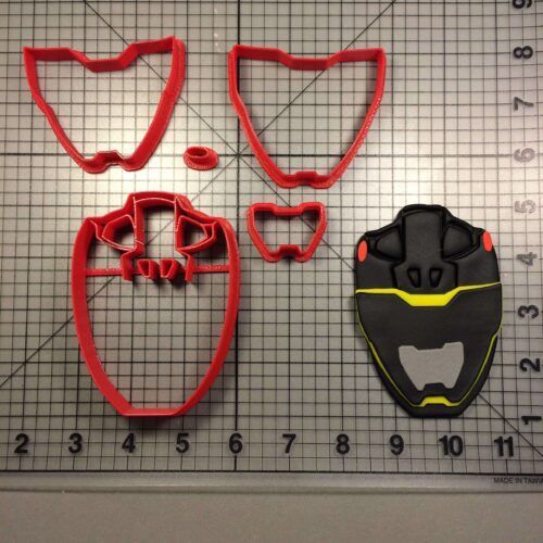 Dino Charge Black Ranger Cookie Cutter Set
