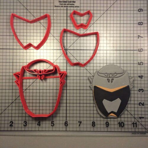 Dino Charge Graphite Ranger Cookie Cutter Set