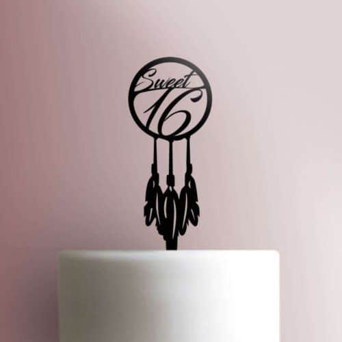Sweet Sixteen Dream Catcher Cake Topper 100
