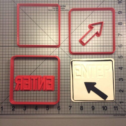 Enter Sign 100 Cookie Cutter Set