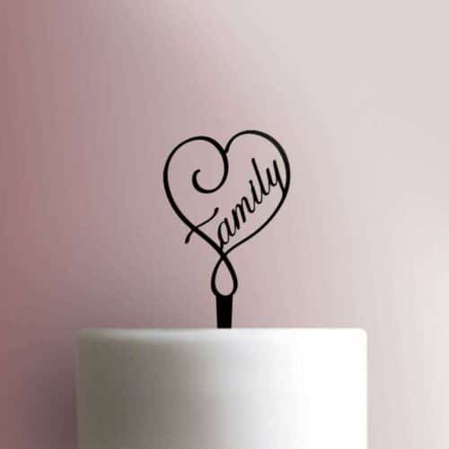 Family Cake Topper 100