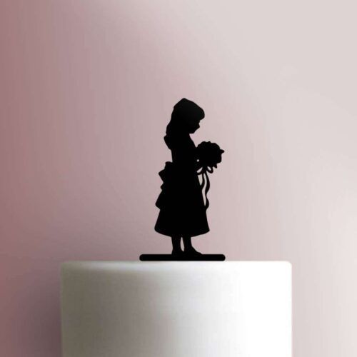 Flower Girl Cake Topper 100