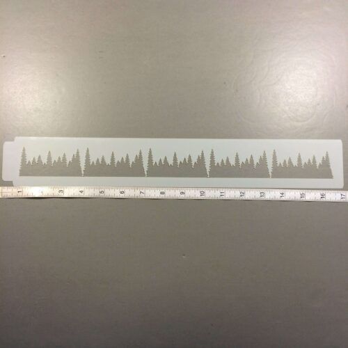 Forest Trees Stencil Strip 100 (2)