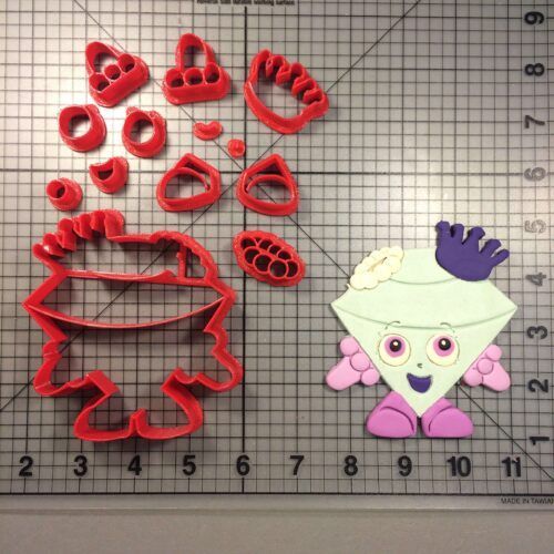 Gemma Stone Shopkins Cookie Cutter Set