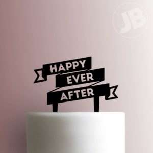 Happy Ever After Cake Topper 100