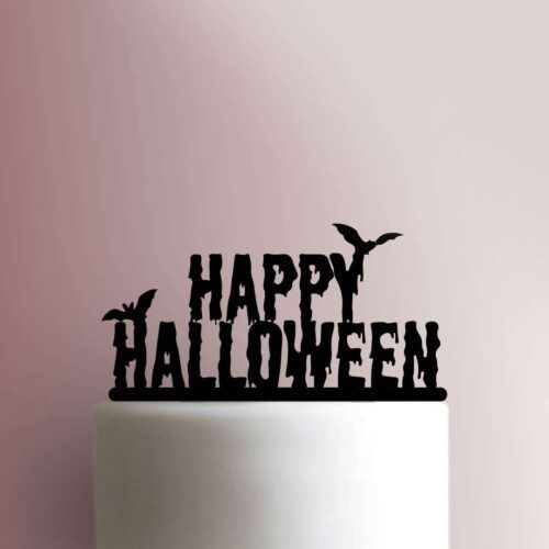 Happy Halloween Cake Topper 100