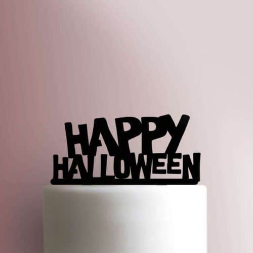 Happy Halloween Cake Topper 101