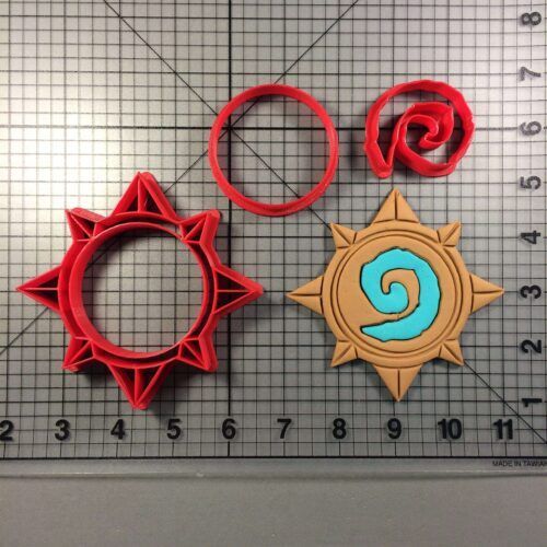 Hearthstone Logo Cookie Cutter Set