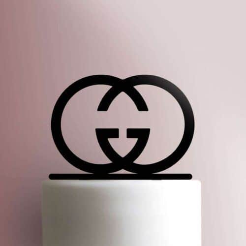 High Fashion G Cake Topper 100