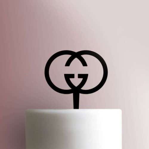 High Fashion G Cake Topper 101
