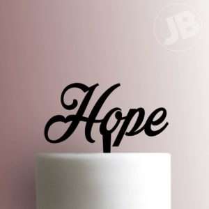 Hope Cake Topper 100